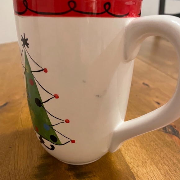 Pair of  Ceramic Christmas Mugs 16 OZ  by FTD - Picture 7 of 8